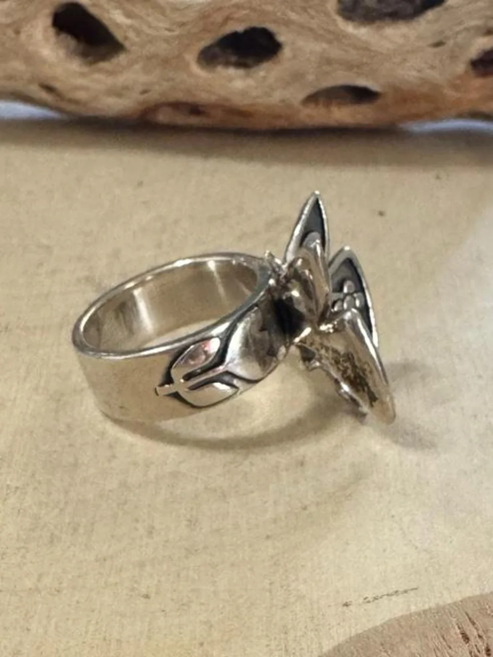 James Avery Mariposa Butterfly Ring Sterling Silver, Size 6.5